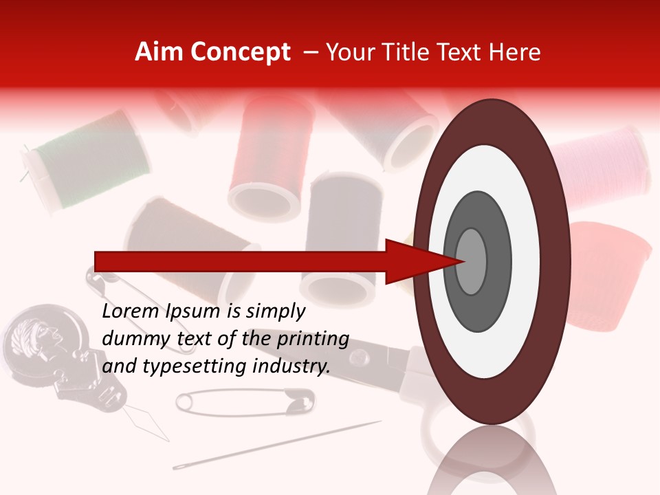 Sew Sewing Safety PowerPoint Template