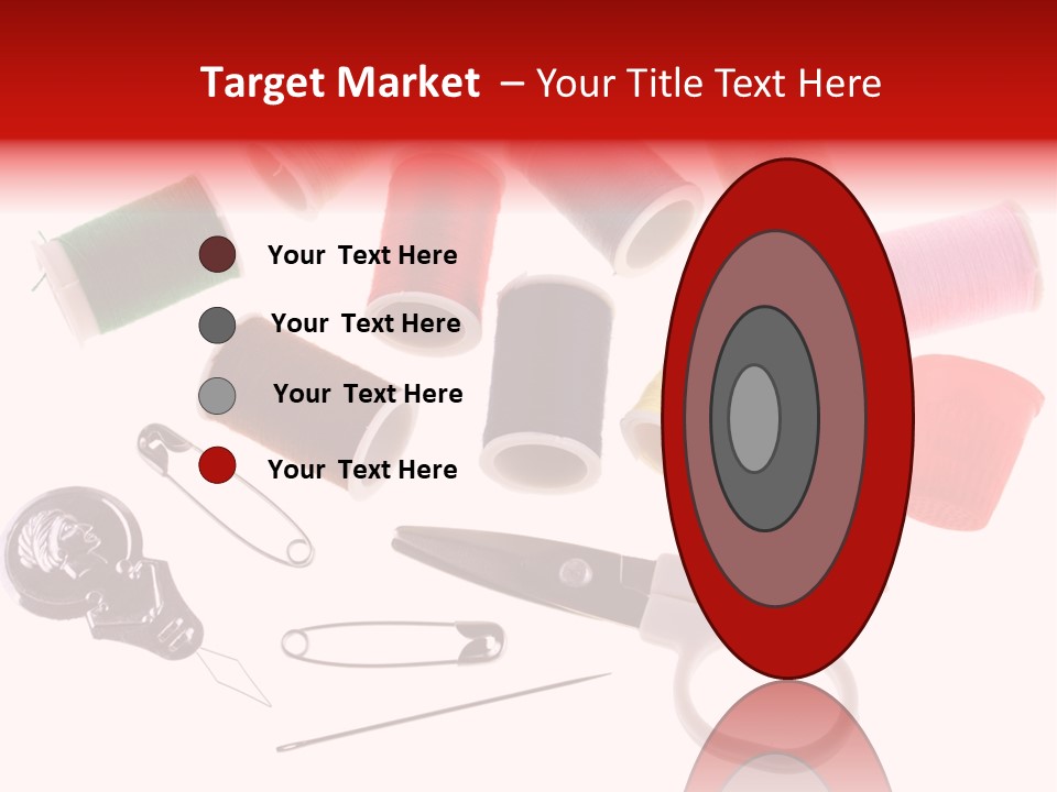 Sew Sewing Safety PowerPoint Template