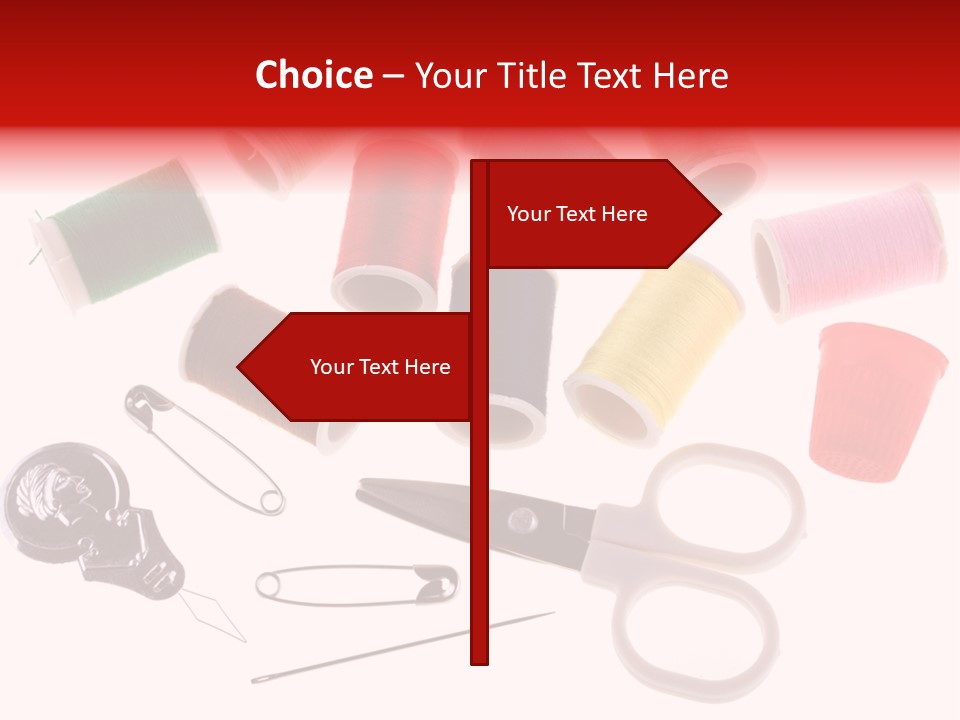 Sew Sewing Safety PowerPoint Template