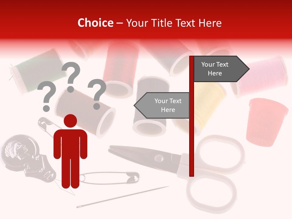 Sew Sewing Safety PowerPoint Template