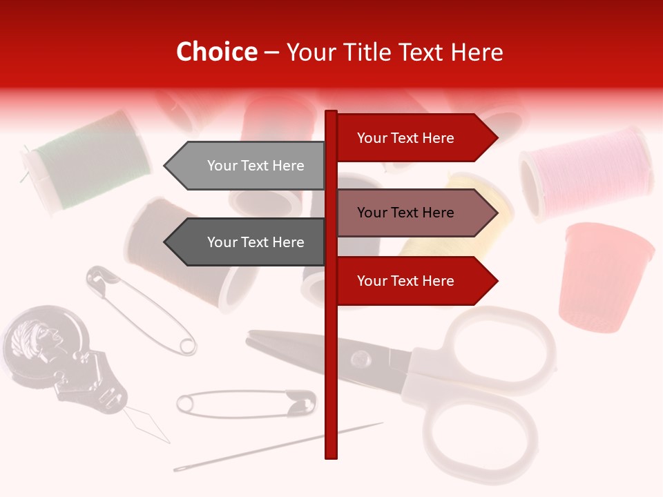 Sew Sewing Safety PowerPoint Template