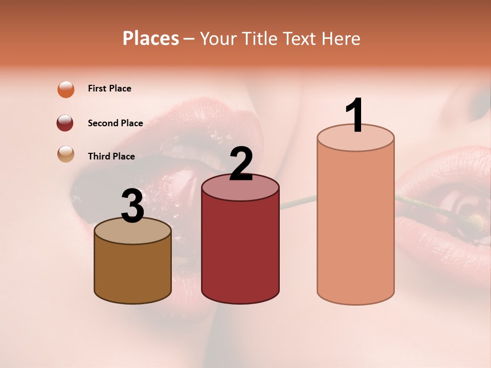 Sensuality Woman Babe PowerPoint Template