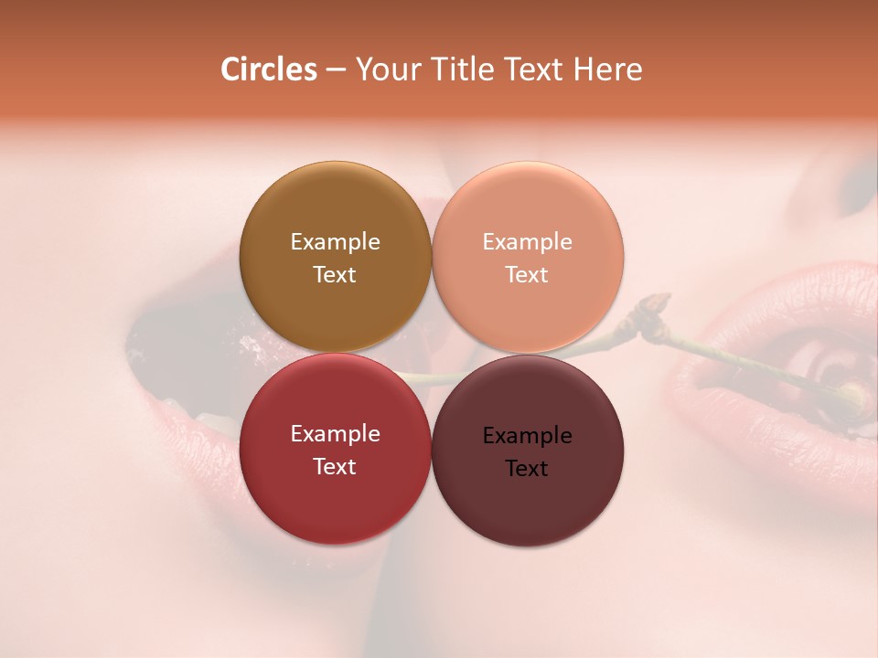 Sensuality Woman Babe PowerPoint Template