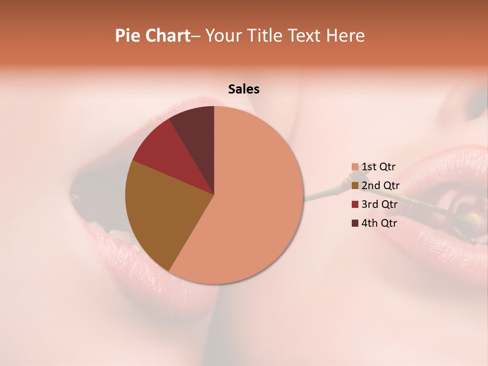 Sensuality Woman Babe PowerPoint Template