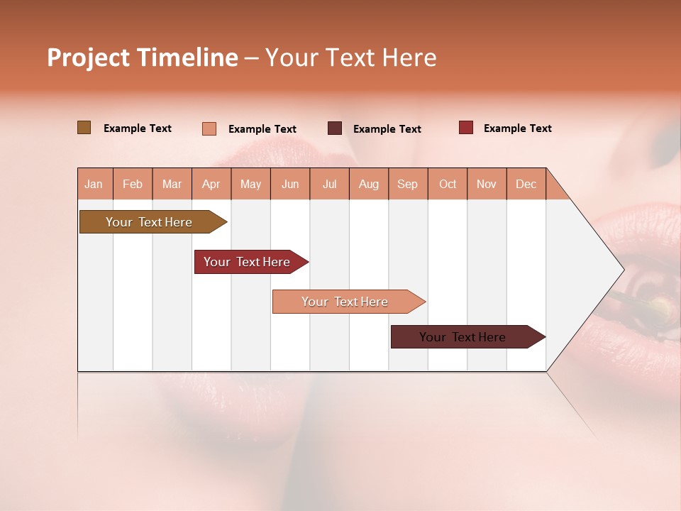 Sensuality Woman Babe PowerPoint Template