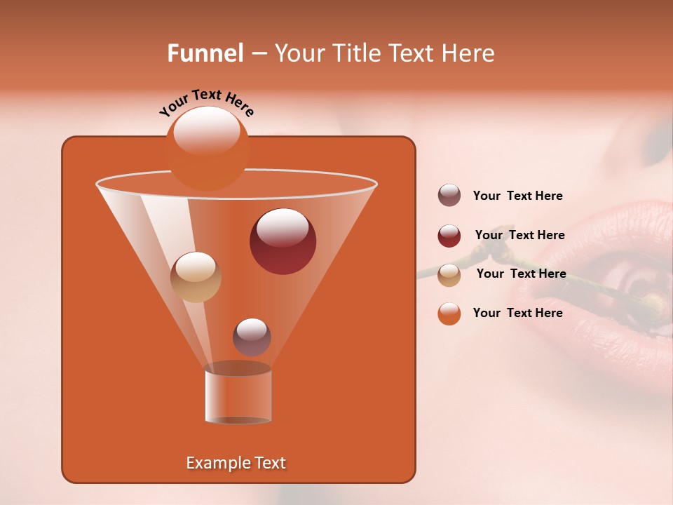 Sensuality Woman Babe PowerPoint Template