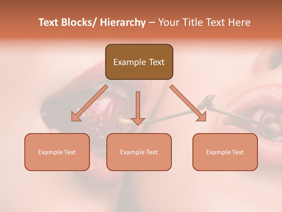 Sensuality Woman Babe PowerPoint Template