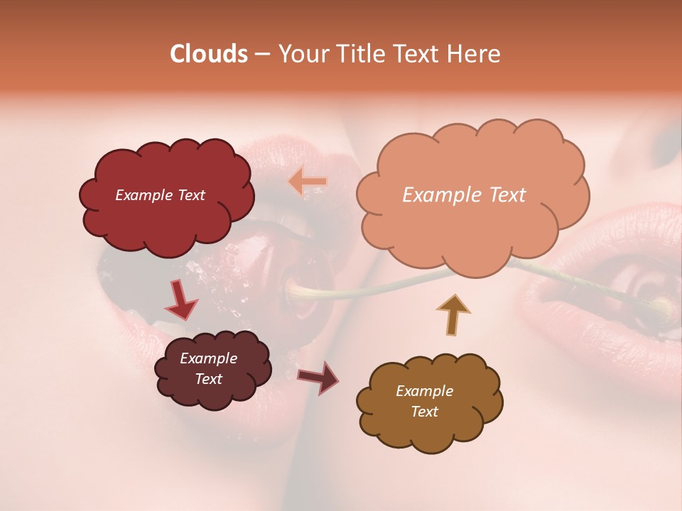 Sensuality Woman Babe PowerPoint Template