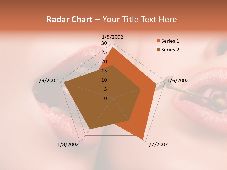 Sensuality Woman Babe PowerPoint Template