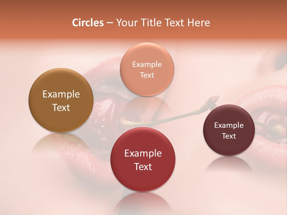 Sensuality Woman Babe PowerPoint Template