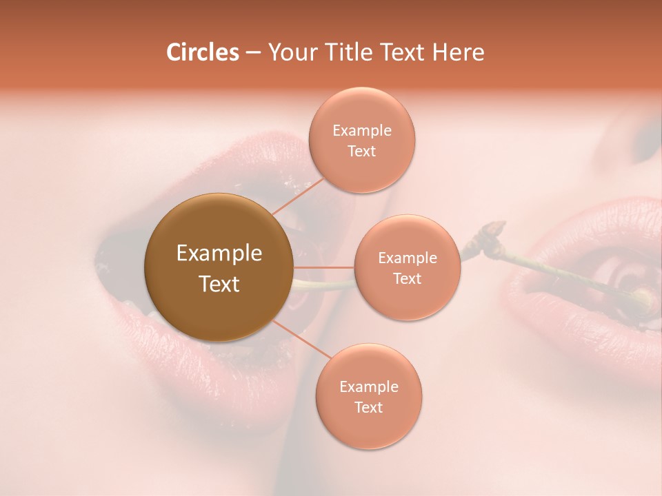 Sensuality Woman Babe PowerPoint Template