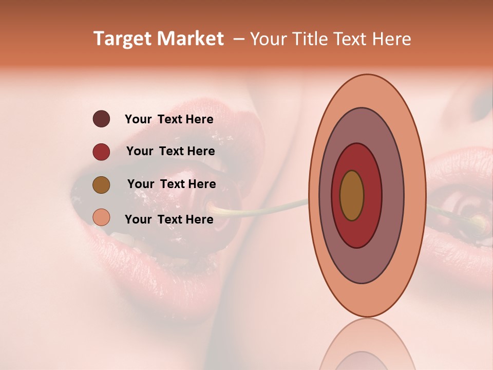 Sensuality Woman Babe PowerPoint Template