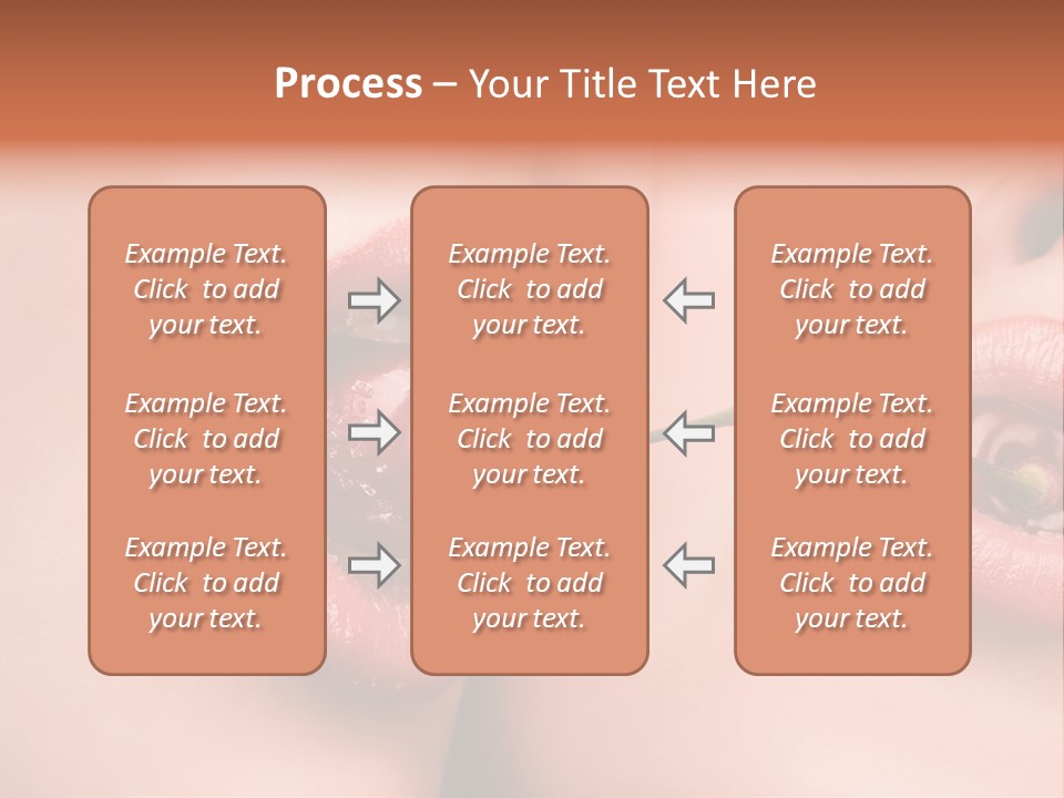 Sensuality Woman Babe PowerPoint Template