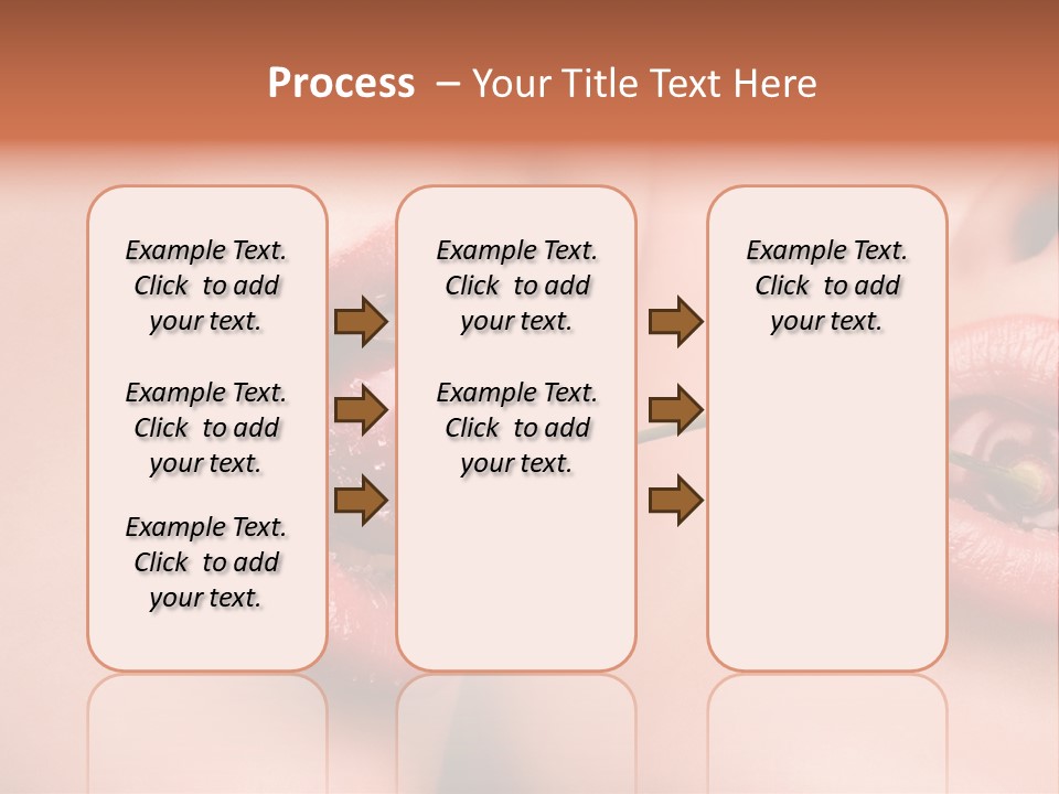 Sensuality Woman Babe PowerPoint Template