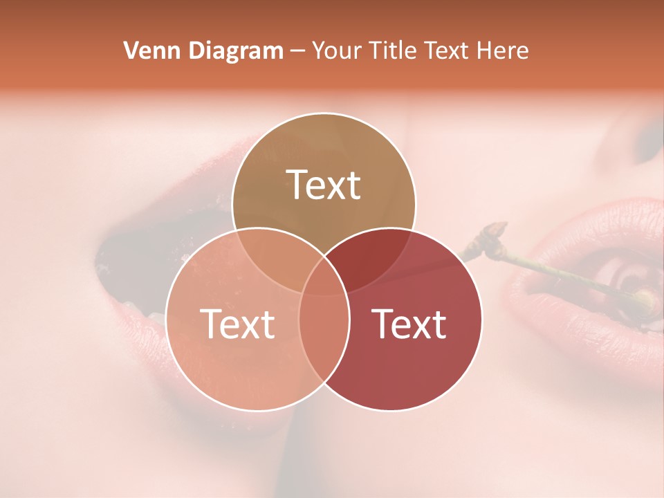 Sensuality Woman Babe PowerPoint Template