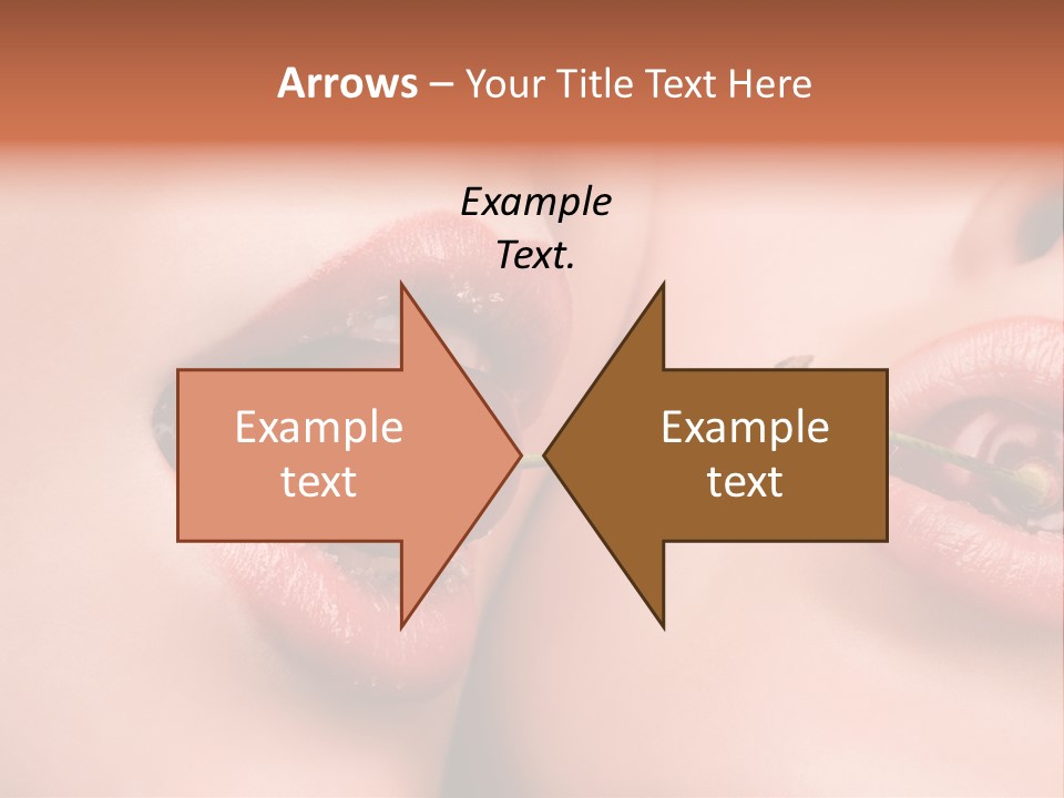 Sensuality Woman Babe PowerPoint Template