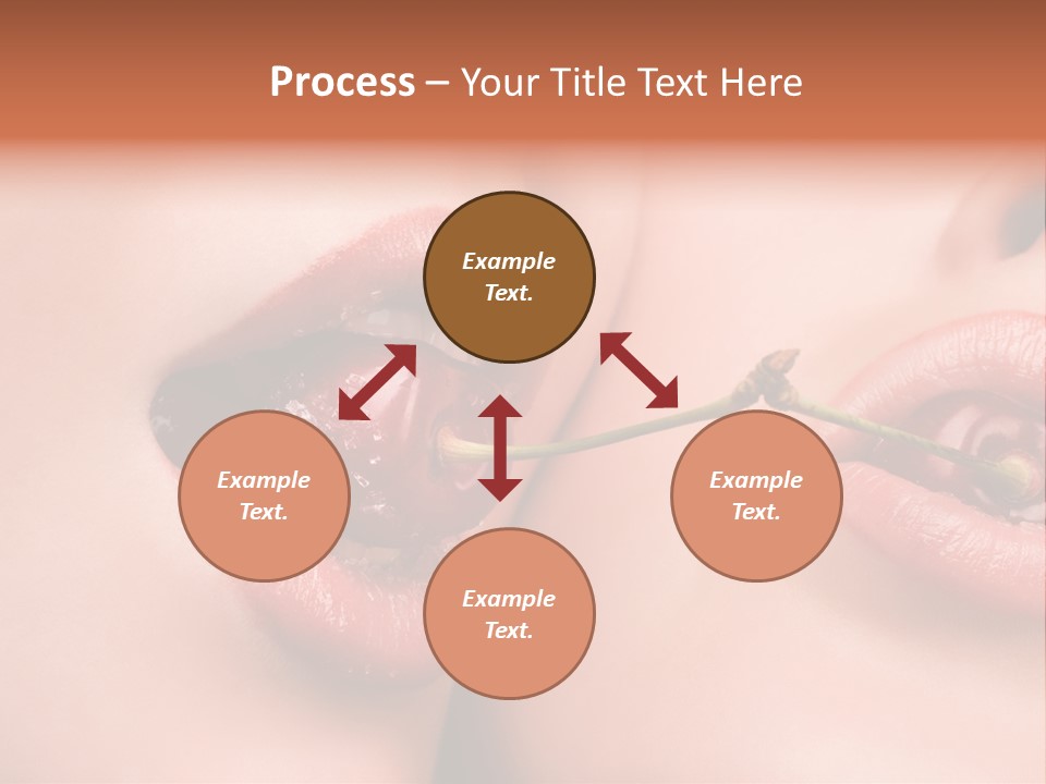 Sensuality Woman Babe PowerPoint Template