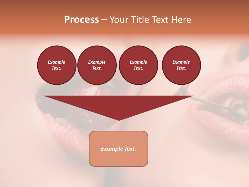 Sensuality Woman Babe PowerPoint Template