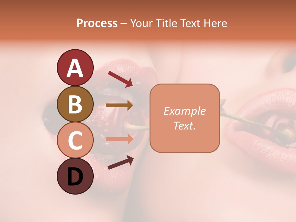 Sensuality Woman Babe PowerPoint Template