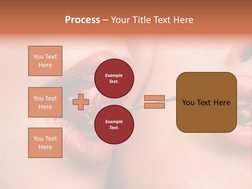 Sensuality Woman Babe PowerPoint Template