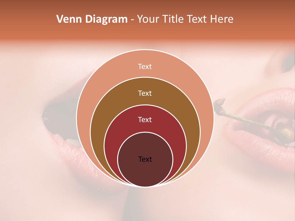 Sensuality Woman Babe PowerPoint Template