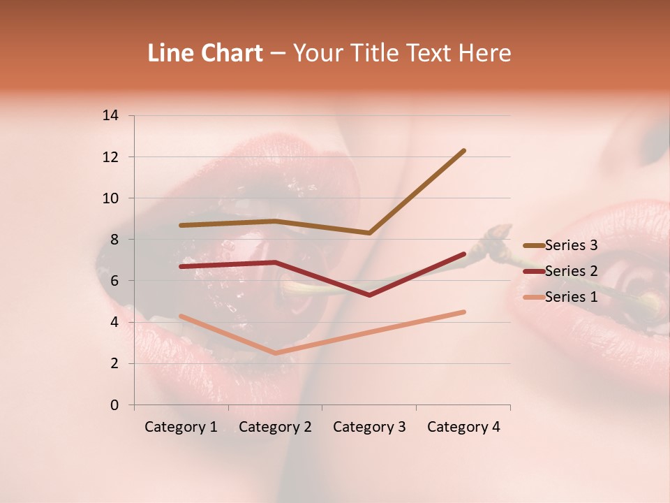 Sensuality Woman Babe PowerPoint Template