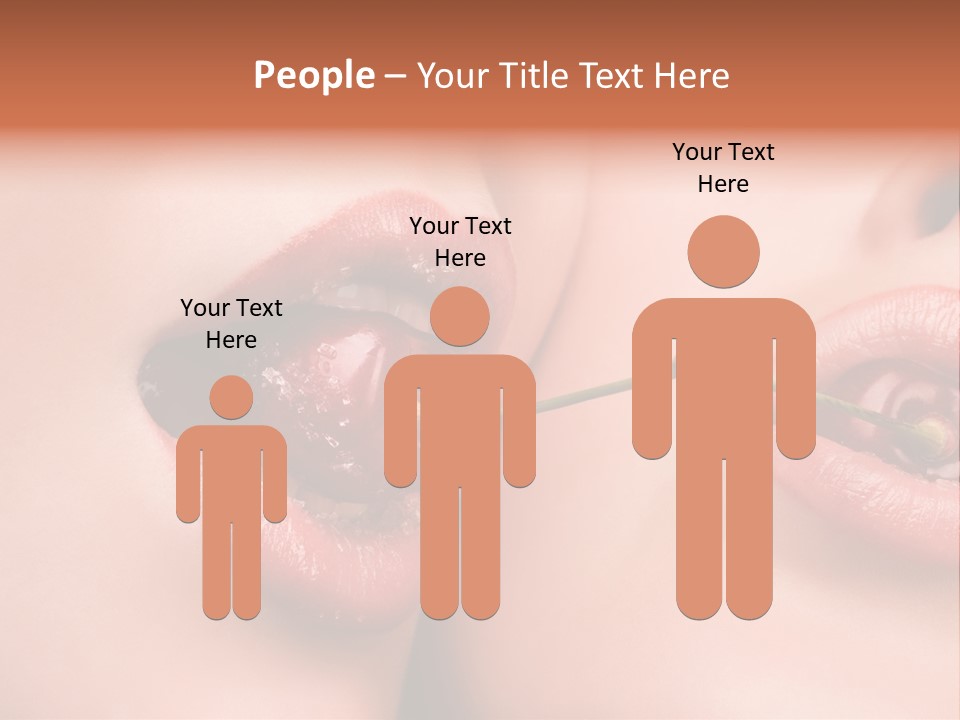 Sensuality Woman Babe PowerPoint Template