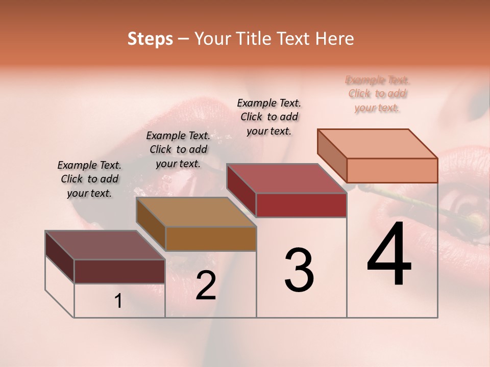 Sensuality Woman Babe PowerPoint Template