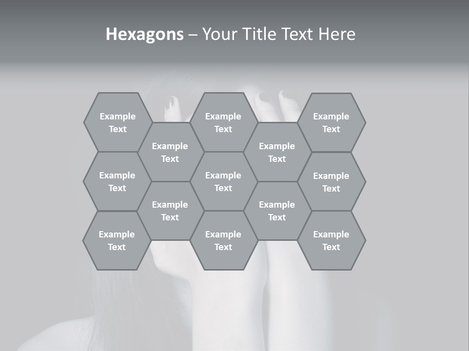 Panicked White Stress PowerPoint Template