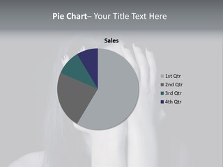 Panicked White Stress PowerPoint Template