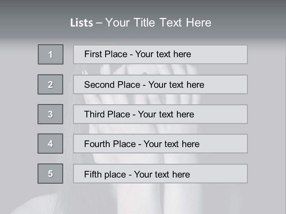 Panicked White Stress PowerPoint Template