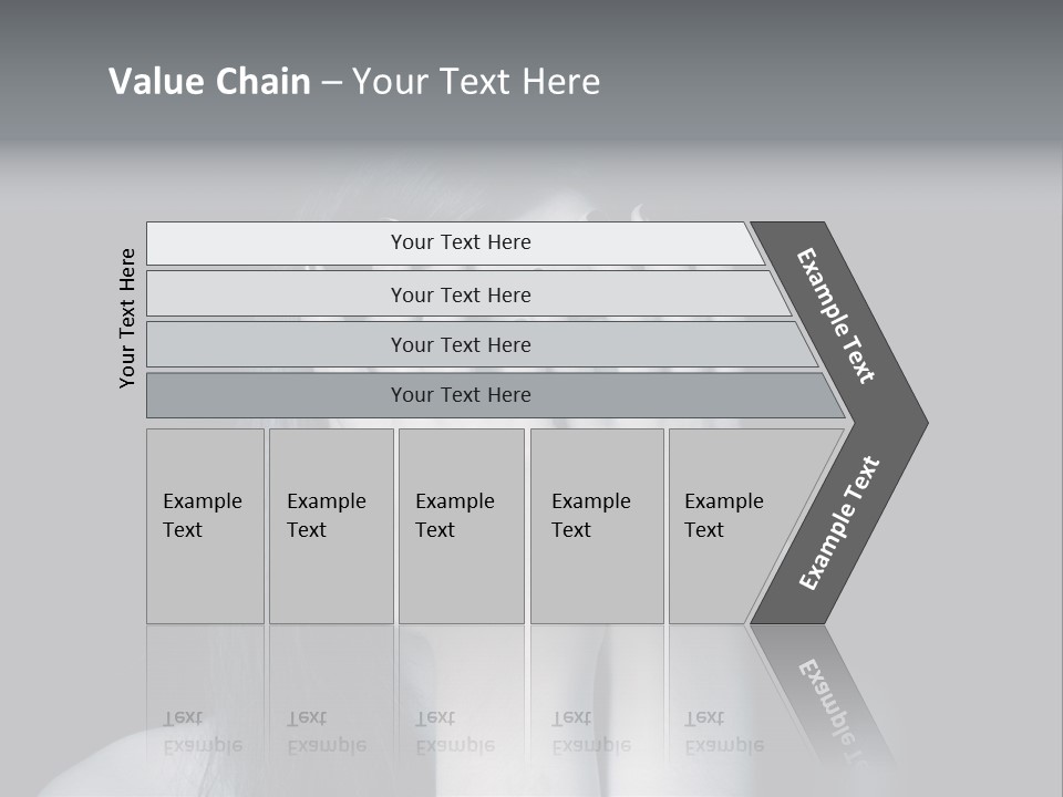 Panicked White Stress PowerPoint Template