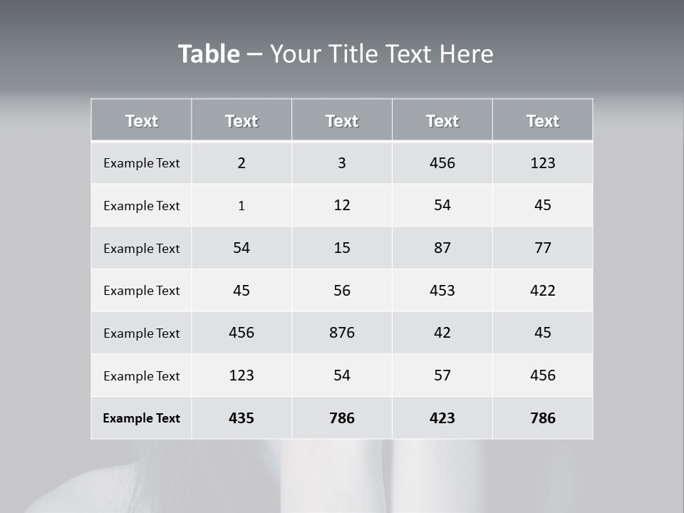 Panicked White Stress PowerPoint Template