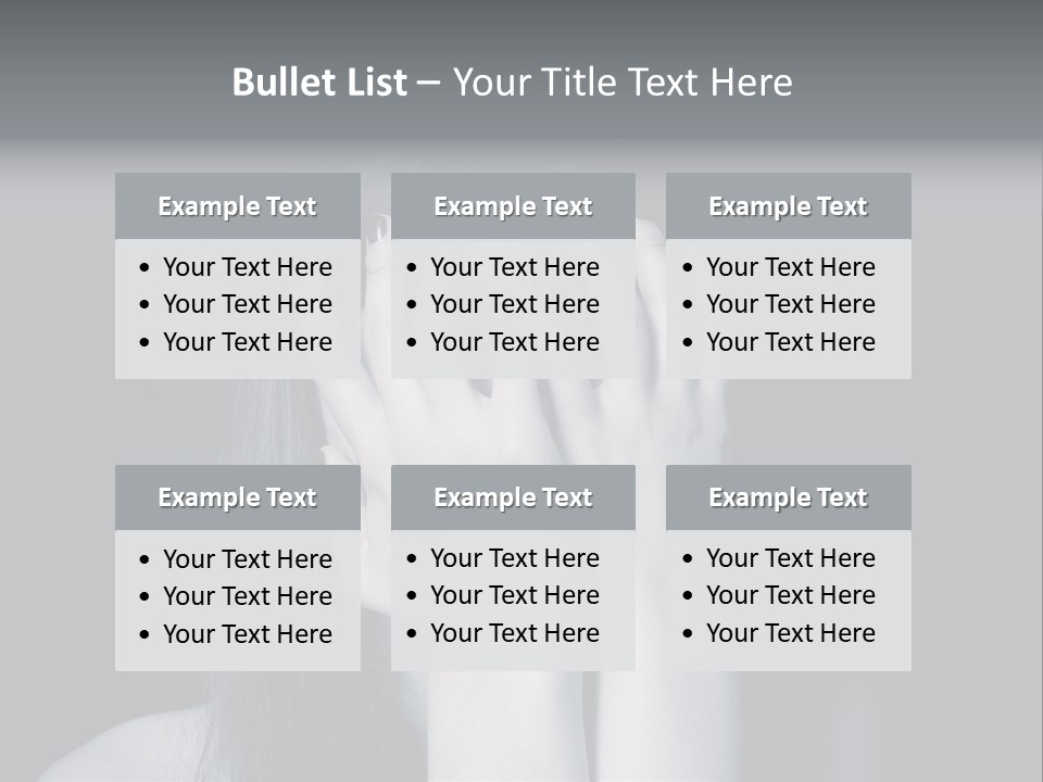 Panicked White Stress PowerPoint Template