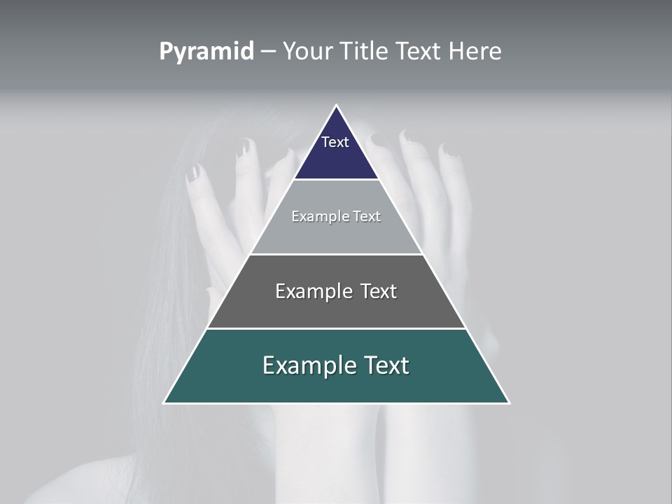 Panicked White Stress PowerPoint Template