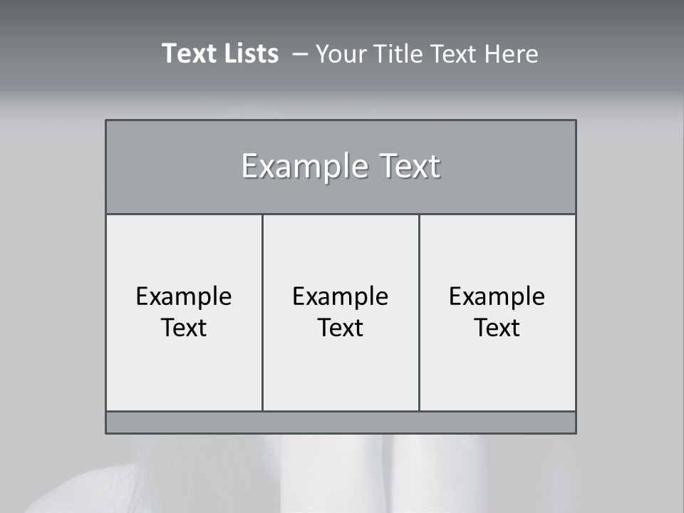 Panicked White Stress PowerPoint Template