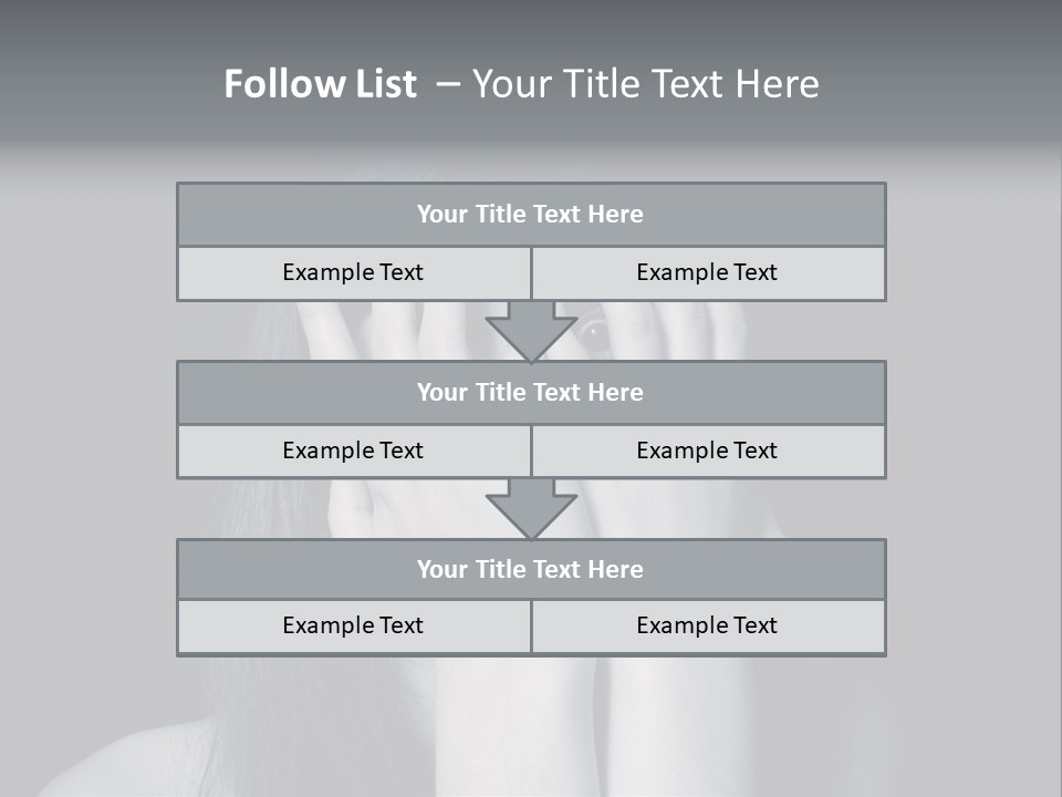 Panicked White Stress PowerPoint Template