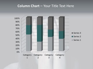 Panicked White Stress PowerPoint Template