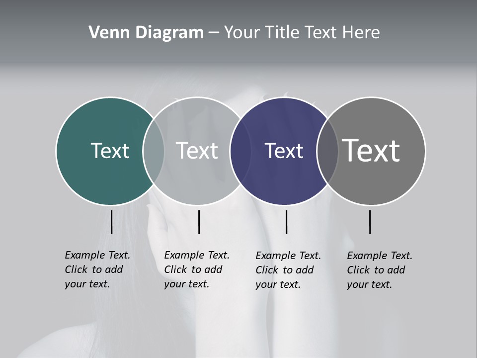 Panicked White Stress PowerPoint Template