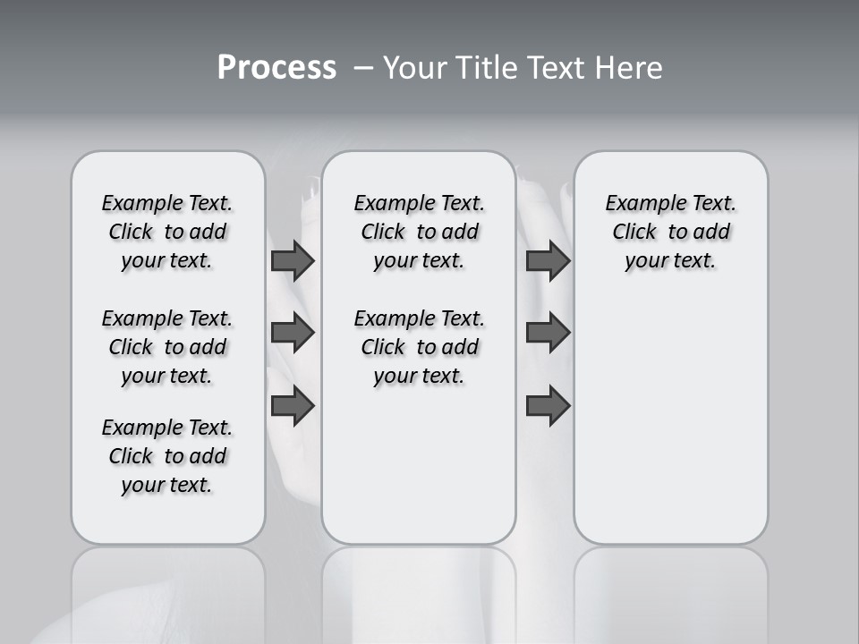 Panicked White Stress PowerPoint Template