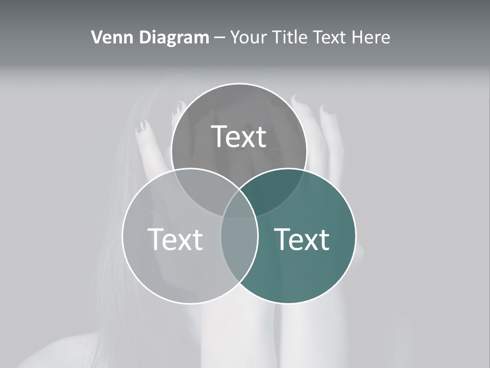 Panicked White Stress PowerPoint Template