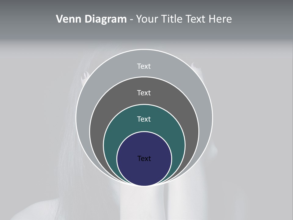Panicked White Stress PowerPoint Template