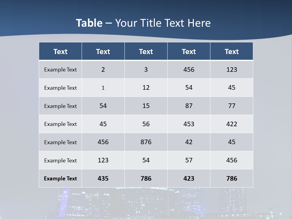 Hd Wallpapers Buildings PowerPoint Template