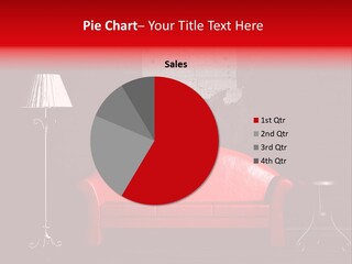 Red Couch PowerPoint Template