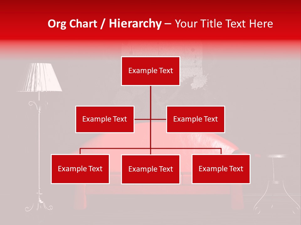 Red Couch PowerPoint Template