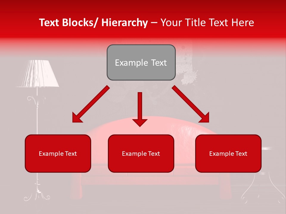 Red Couch PowerPoint Template