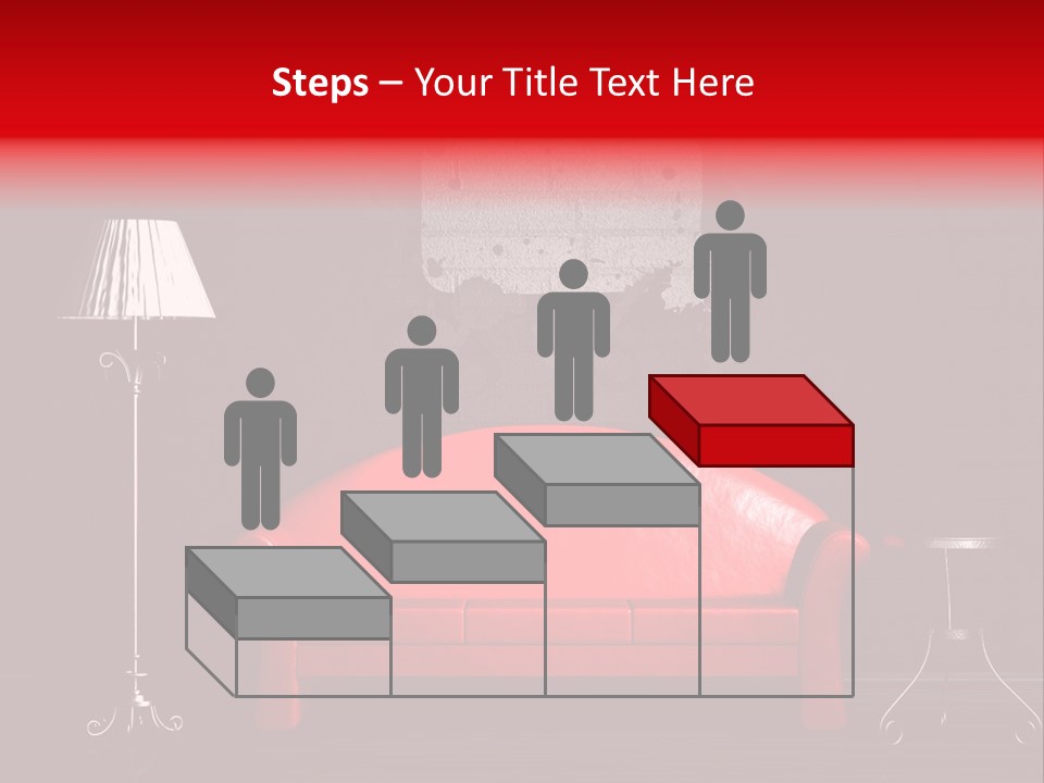 Red Couch PowerPoint Template