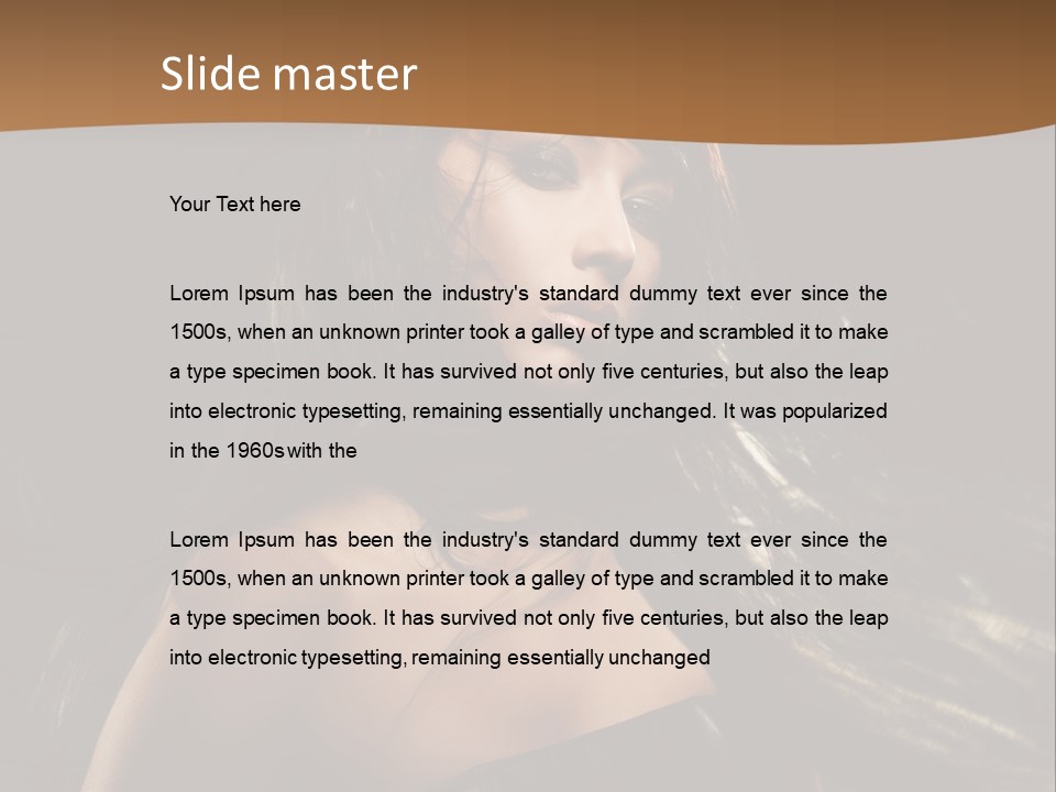 Concept Clock Retro PowerPoint Template