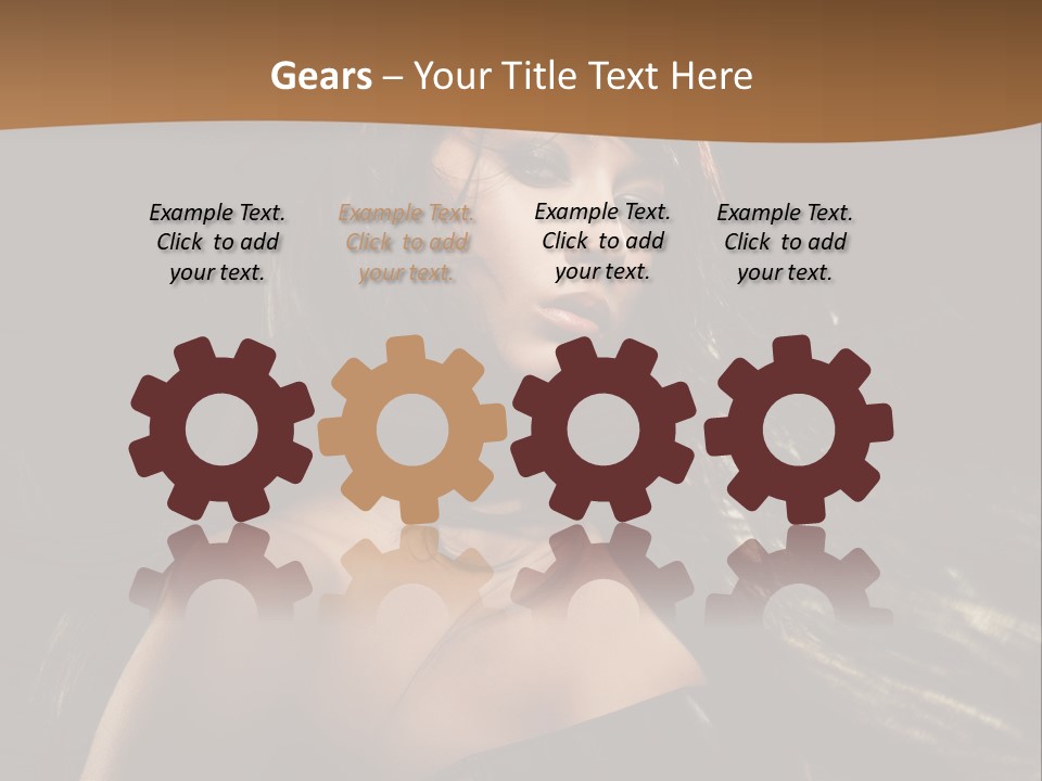 Concept Clock Retro PowerPoint Template