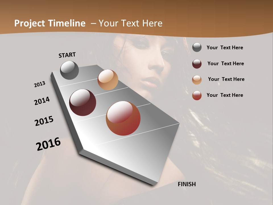Concept Clock Retro PowerPoint Template